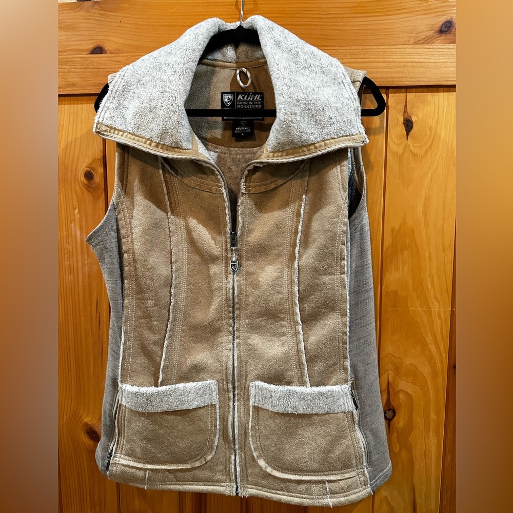 Women’s Kühl Dani Sherpa vest size large